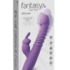 Fantasy For Her Thrusting Silicone Rabbit Multi-Function Rechargeable Waterproof - Purple