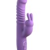Fantasy For Her Thrusting Silicone Rabbit Multi-Function Rechargeable Waterproof - Purple