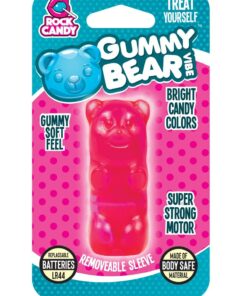 Gummy Bear Bullet Vibrator - Pink