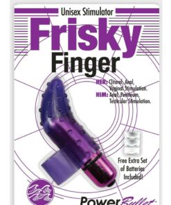 PowerBullet Frisky Finger Massager - Purple