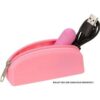 PowerBullet Silicone Storage Bag with Zipper - Pink