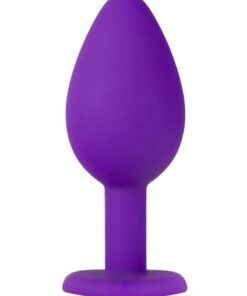 Temptasia Bling Plug Silicone Butt Plug - Small - Purple
