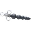 Master Series Silicone Graduated Beads Lubricant Launcher - Black