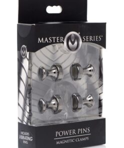 Master Series Power Pins Magnetic Clamps - Silver