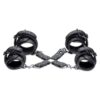 Master Series Concede Wrist and Ankle Restraint Set - Black