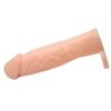 Size Matters Penis Extender Sleeve Silicone 2in - Vanilla