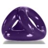 Oxballs Tri-Sport 3-Ring Cocksling - Purple