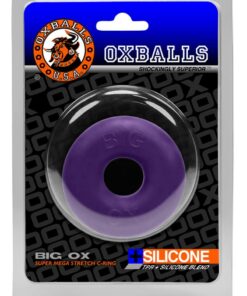 Oxballs Big Ox Super Mega Stretch Silicone Cock Ring - Purple