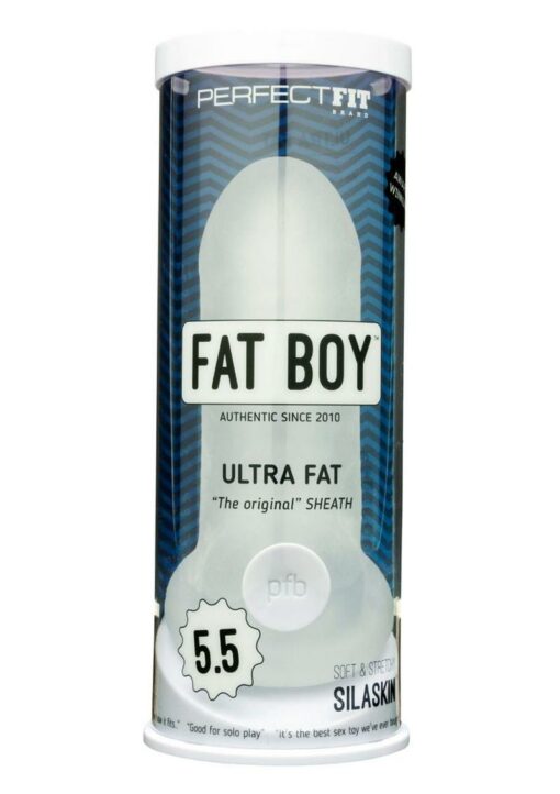Perfect Fit Fat Boy Ultra Fat The Original Sheath 5.5in - Clear