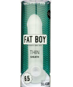 Perfect Fit Fat Boy Thin Sheath 6.5in - Clear