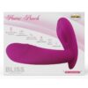 Bliss Power Punch USB Magnetic Rechargeable Silicone Dual Vibe Vibrator Waterproof - Pink