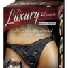 The Luxury Deluxe Edition Adjustable Harness - Black