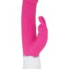 Adam and Eve Eve`s Realistic Rabbit Rechargeable Silicone Rabbit Vibrator - Pink