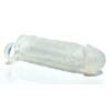 Boneyard Meaty 3X Stretch Silicone Penis Extender 6.5in - Clear
