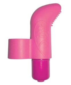 The 9`s - S-Finger Silicone G-Spot Vibrator - Pink