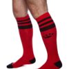 Prowler Red Football Socks Red/Black