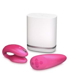 We-Vibe Chorus Rechargeable Couples Vibrator with Squeeze Control - Pink