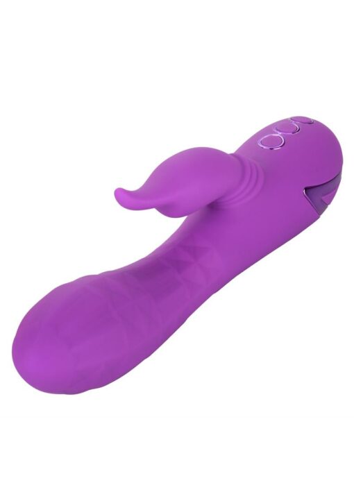 California Dreaming Valley Vamp Rechargeable Silicone Vibrating Massager - Purple