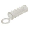 Sensation Enhancer Penis Sleeve with Scrotum Support - Clear