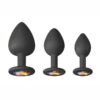Glams Spades Trainer Kit Silicone Plugs 3pc - Black