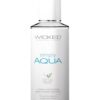 Wicked Simply Aqua Water Based Lubricant with Olive Leaf Extract 2.3oz