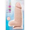 Au Naturel Pounder Dildo with Suction Cup 10in - Vanilla