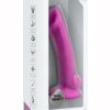 Avant D9 Ergo Mini Silicone Dildo with Suction Cup 6.5in - Violet