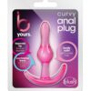 B Yours Curvy Butt Plug - Pink