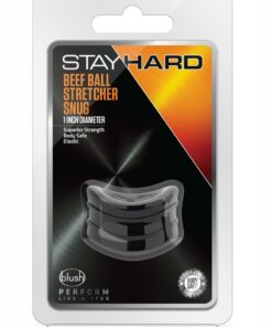 Stay Hard Beef Ball Stretcher Snug - Black