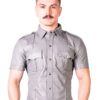 Prowler Red Slim Fit Police Shirt - Medium - Gray