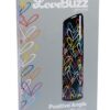 LoveBuzz Positive Angle Multi Function Vibrator Rechargeable Waterproof - Black/Multicolor