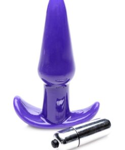 Frisky Thrilling Purple Smooth Anal Plug - Purple