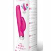 The Rabbit Company The Mini Rabbit Rechargeable Silicone Vibrator - Hot Pink