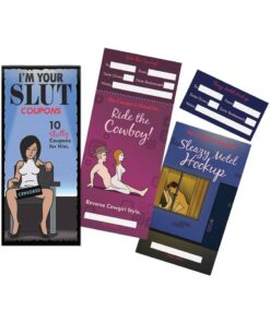 I`m Your Slut Coupons - 10 Slutty Coupons For Him