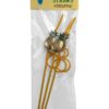 Tropical Drinking Straw - Pineapple (3 Per Pack)