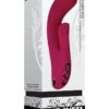 Red Dream Rechargeable Silicone Vibrator - Burgundy