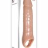 Adam and Eve Adam`s Realistic Extension with Ball Strap Penis Extension - Vanilla