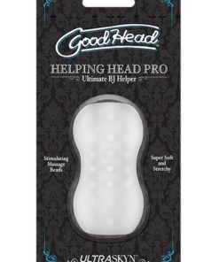 GoodHead Helping Head Pro Masturbator - Frost