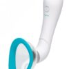 Bloom Intimate Body Pump Silicone Vibrating Rechargeable - Sky Blue/White