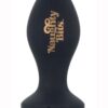 Naughty Bits Shake Your Ass Petite Vibrating Silicone Rechargeable Butt Plug - Black