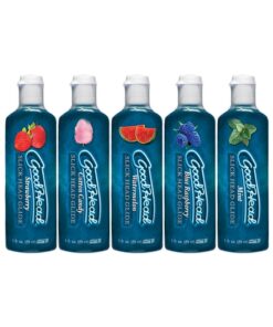 GoodHead Slick Head Glide Water Based Flavored Lubricants 5pc Set Assorted Flavors