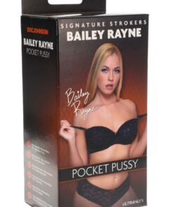 Signature Strokers Bailey Rayne Ultraskyn Pocket Masturbator - Pussy - Vanilla