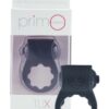PrimO Tux Silicone Vibrating Ring - Black