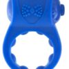 PrimO Tux Silicone Vibrating Ring - Blue