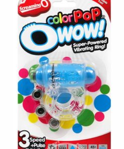 ColorPop O Wow Vibrating Ring - Blue