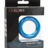 Link Up Ultra-Soft Max Silicone Cock Ring - Blue
