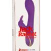 Jack Rabbit Signature Heated Silicone Rotating G Rabbit Rechargeable Vibrator - Purple