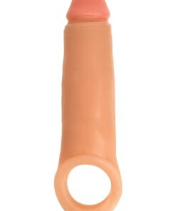 Jock Realistic Penis Enhancer with Ball Strap 2in - Vanilla