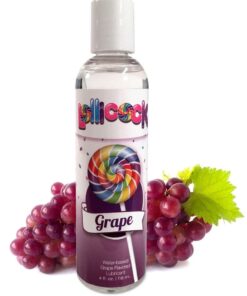 Lollicock Water Based Flavored Lubricant 4oz - Grape