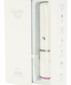 Pillow Talk Feisty Silicone Thrusting and Vibrating Massager - Pink